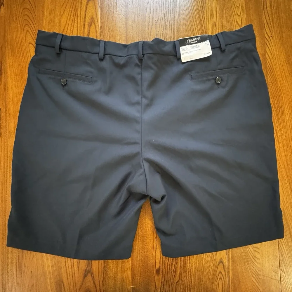 NWT Jos A Bank Traveler Performance Tailored Fit Shirt Gripper Shorts Men's 44 R